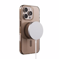 Crong Clear MAG Pro - iPhone 16 Pro Max MagSafe maciņš (Desert)