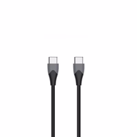 Energizer Classic - USB-C to USB-C connecting kabelis 1.2m (melns)