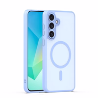 Mag Matt maciņš Samsung Galaxy S24 / S25 gaiši zils