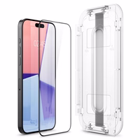 Spigen Glas.tR EZ Fit FC rūdītais stikls iPhone 15 Pro - melns 2 gab.