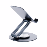 Forcell F-GRIP Fold Stand 3 360 galda turētājs - pelēks