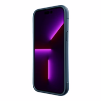 Raptic X-Doria Clutch viedtālruņa apvalks iPhone 14 Plus ar Magnētisko zilu aizmugurējo pārklājumu