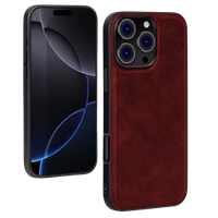 Maciņš X-Level "Earl III Collection" Apple iPhone 16 Pro sarkans