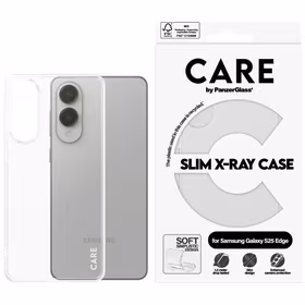 CARE by PanzerGlass Fashion X-Ray viedtālruņa apvalks Samsung Galaxy S25 Edge – caurspīdīgs