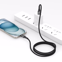 Tech-Protect UltraBoost DNA USB-A / USB-C kabelis 15W/3A 100cm - pelēks