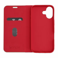 Wonder Frame apvalks Iphone 17 sarkans