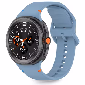 TECH-PROTECT SILICONE SAMSUNG GALAXY WATCH 8 / CLASSIC (40 / 44 / 46 MM) GAIŠI ZILS