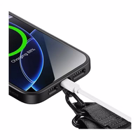 DUX DUCIS Outdoor Cross Body – krusteniska tālruņa siksniņa – melna