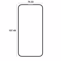 Etteri rūdīts 9D stikls iPhone 16 Plus 6,7"