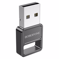 Bluetooth adapteris Borofone DH8 Bluetooth 5.1 melns
