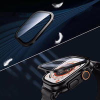 Tech-Protect rūdīts stikls 2 gab. Apple Watch Ultra 49mm sudraba un melns