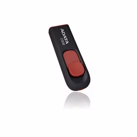 USB zibatmiņa USB2 64GB melna/sarkana Adata C008
