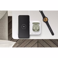 Bezvadu lādētājs Samsung "Duo" EP-P5400TWEGEU Balts 15W (ar lādētājs un kabelis) / 100% Genuine /