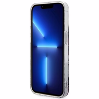 Guess GUHMP14XHCFWSP iPhone 14 Pro Max 6.7" rozā cietais viedtālruņa apvalks Flower Magnētiskais