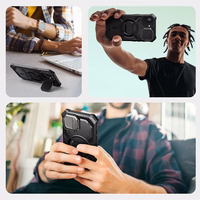 Supcase IBLSN Armorbox Mag iPhone 16e viedtālruņa apvalks - melns