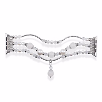 Apple Watch siksna 42/44/45 dizains 4 balta