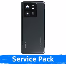 Aizmugurējais vāks saderīgs ar Xiaomi 13T / Melns / (Service Pack)