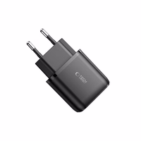 Tech-Protect C20W lādētājs USB-C PD 20W / USB-A QC 3.0 - melns