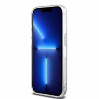 DKNY IML mono un svītras magnētiskais viedtālruņa apvalks iPhone 13 Pro / 13 - melns