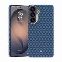 Benks Magnetic Armor Air Armor Grid Kevlar Maciņš Metal Frame 600D (A049) for Samsung Galaxy S26 Plus zils