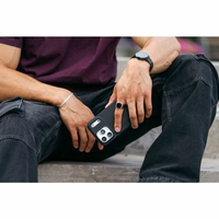 ZAGG viedtālruņa apvalks LUXE SNAP saderīgs ar MagSafe priekš IPHONE 17 Pro Max melns