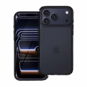 Viedtālruņa apvalks IPHONE 17 Pro Max - melnais (m)