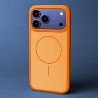 Frame Thin Mag maciņš for iPhone 17 Air 6,6" oranžs