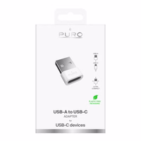 Puro USB-C - USB-A adapteris - Balts