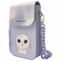 Nimmy Big Eyed Pet 2.0 Rabbit telefona soma - violeta