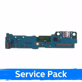 Charging Port Saderīgs ar Samsung T810 / T815 Tab S2 9.7'' Ar Flex / Plata (Service Pack)