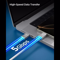 Spigen EB10020CC USB-C kabelis 100W 200cm - Balts