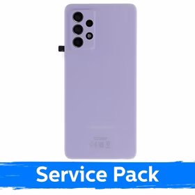 Aizmugurējais vāks, saderīgs ar Samsung A528 A52s 5G / Lielisks violets / (Service Pack)