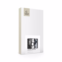 Tech-Protect MagMat MagSafe viedtālruņa apvalks Samsung Galaxy S25 Ultra - caurspīdīgs melns