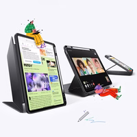 ESR Flip Hybrid viedtālruņa apvalks iPad Air 13" 1 / 2 (gen.) 2024-2025 - melns