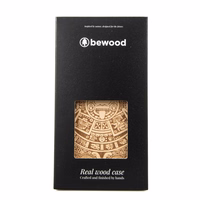 Bewood maciņš for iPhone 15 Pro 6,1" Aztec Calendar Aniegre