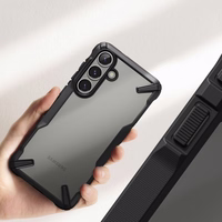 Ringke Fusion X viedtālruņa apvalks Samsung Galaxy S25+ - melns