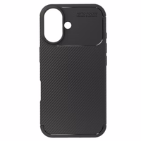 Tel Protect Carbon Elite maciņš iPhone 16 melns
