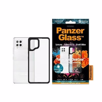 PanzerGlass ClearCase Samsung A42 5G melns/melns