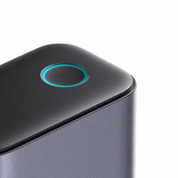 Joyroom JR-TCM02 daudzu pieslēgvietu GaN lādētājs 65W EU 4x USB-C 2x USB-A - tumši pelēks