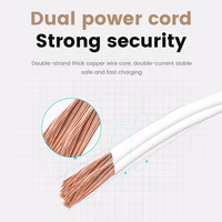 Auto cigarešu aizdedzinātāja ligzdas sadalītājs B08 - 3 ligzdas + 2xUSB - 3,1A 120W ar displeju un kabeli zeltains