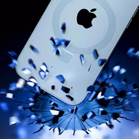 3mk Smoke magnētiskais viedtālruņa apvalks ar statīvu iPhone Air - melns