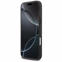 Mercedes Leather Vintage Logo MagSafe viedtālruņa apvalks iPhone 17 Pro Max - smilškrāsas