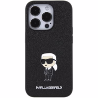 Karl Lagerfeld KLHCP15LGKNPSK iPhone 15 Pro Maciņš - melns
