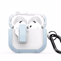 DUX DUCIS PECP - TPU+PC aizsargapvalks AirPods 4 balts zils