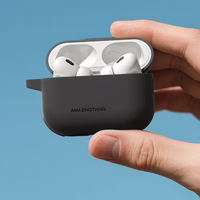 AmazingThing Omni Case Titāna korpuss AirPods Pro 3 - melns