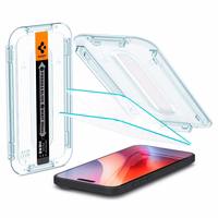 Spigen Glas.tR EZ Fit rūdītais aizsargstikls iPhone 15 / 16 – 2 gab.