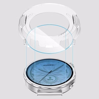 Tech-Protect Easy Set+ 2 komplekts rūdītais stikls Huawei Watch GT 5 41 mm - caurspīdīgs