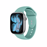 Crong Liquid - Apple Watch siksniņa 38/40/41/42mm (turquoise)