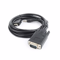 Gembird A-HDMI-VGA-03-6 video cable adapter 1.8 m HDMI Type A (Standard) VGA (D-Sub) + 3.5mm melns