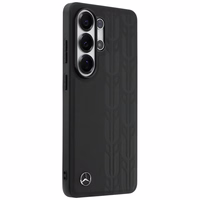 Mercedes Laurel Leaves MagSafe Maciņš for Samsung Galaxy S26 Ultra - melns